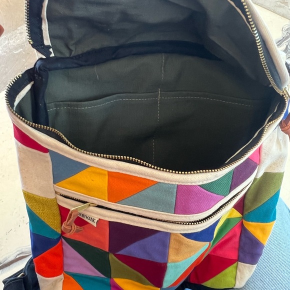 Made by Hank patchwork backpack - Picture 2 of 9